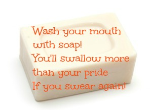 Cake of soap